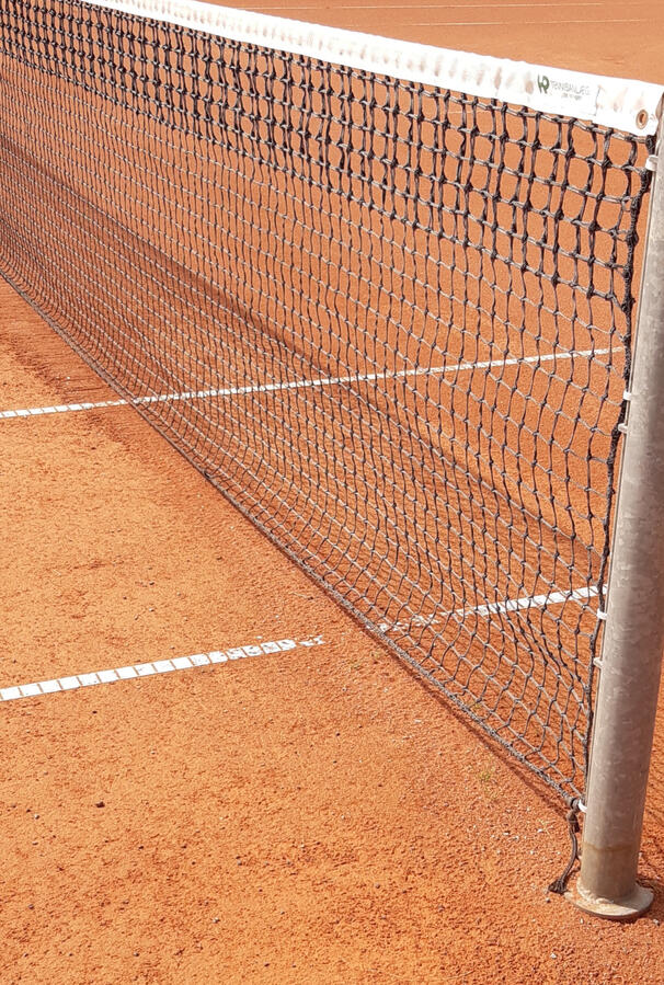 Tennisnet Billede af hjørne af tennisnet